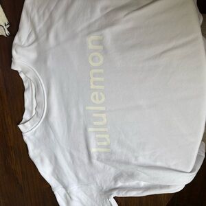 Lululemon White Sweatshirt